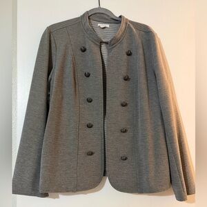 Maurices Charcoal Double-Breasted Blazer